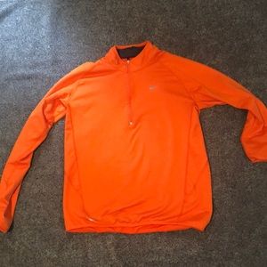 nike sweater orange